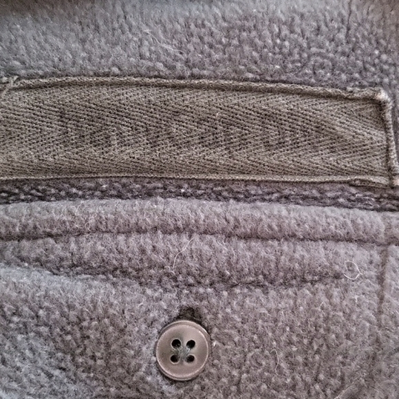 BABY GAP Toddler boy fleece button-up jacket size 4 - Picture 3 of 4